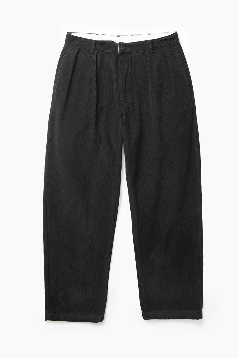 TTT_MSW Corduroy half pants（BLACK） Corduroy Pant Relaxed - Black – JJJJound