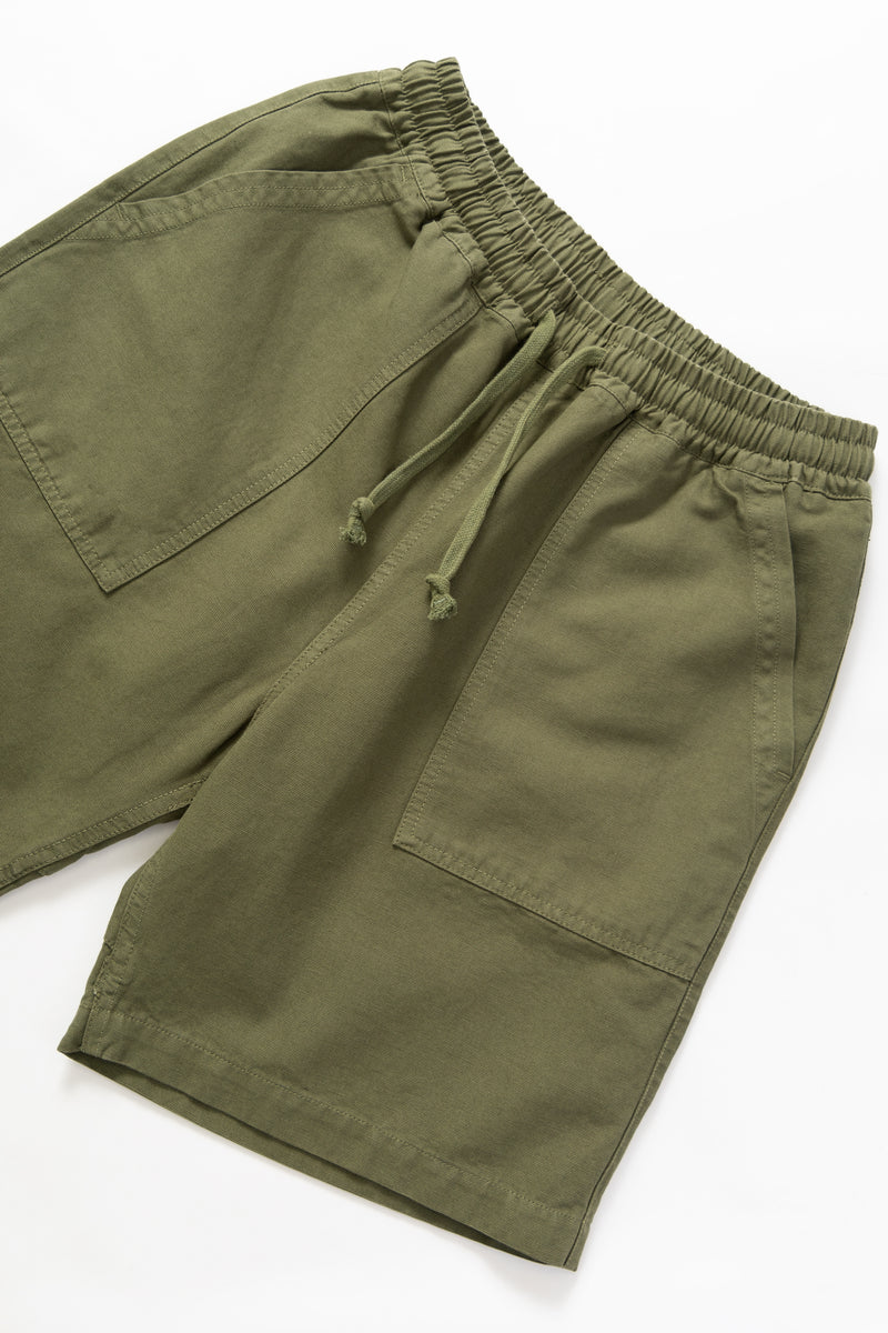 Service Works - Classic Chef Shorts - Olive – Service Works London