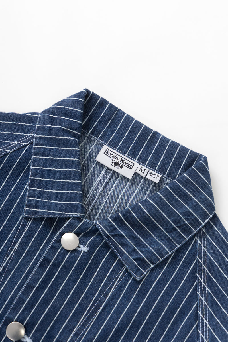 Service Works - Pinstripe Denim Coverall 2.0 - Indigo – Service