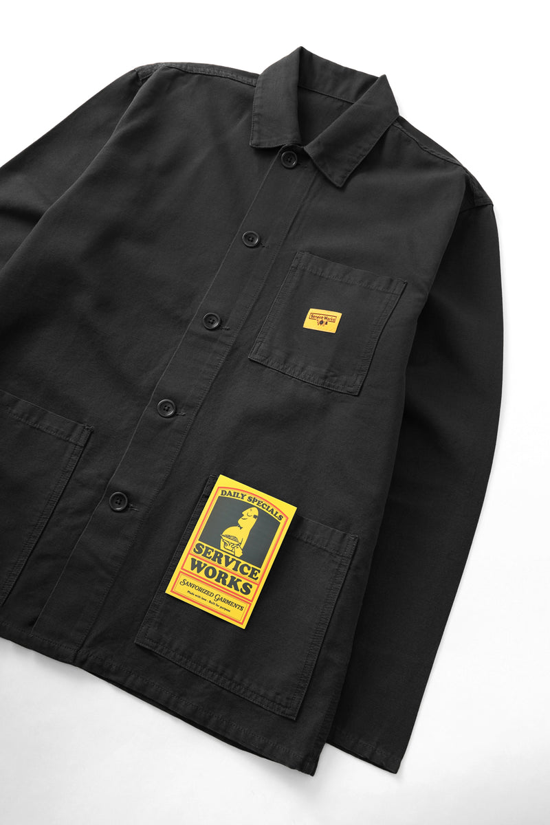 Classic Coverall Jacket - Black