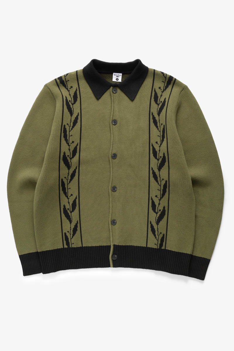Service Works - Olive Branch Pullover - Olive – Service Works London