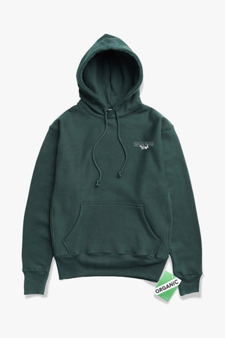 12oz Scribble Logo Hoodie - Forest