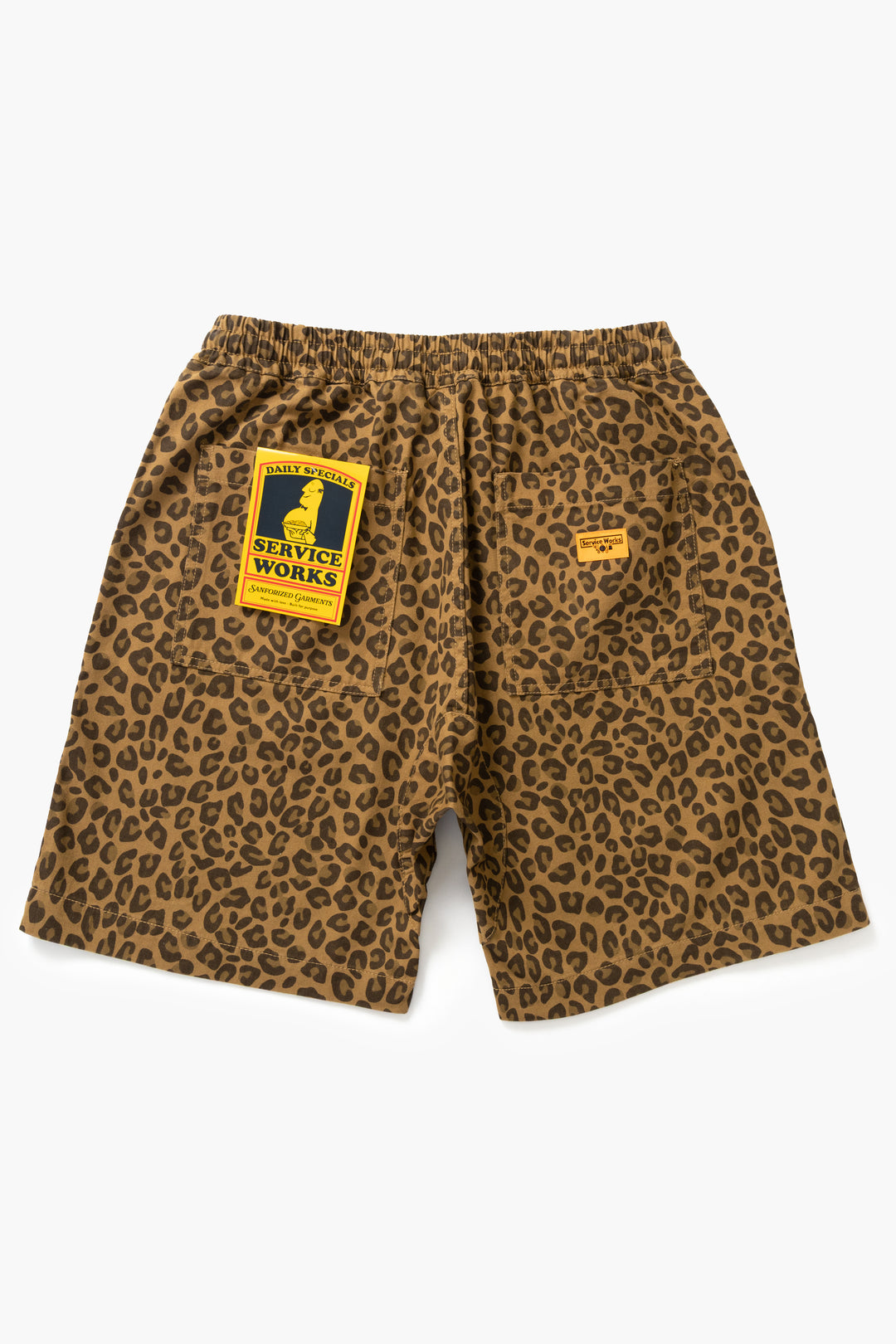 Patterned Chef Shorts - Leopard