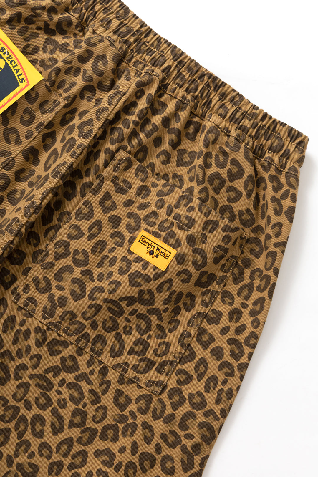 Patterned Chef Shorts - Leopard