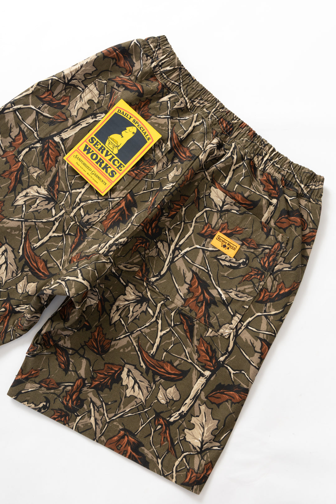Patterned Chef Shorts - Real Tree