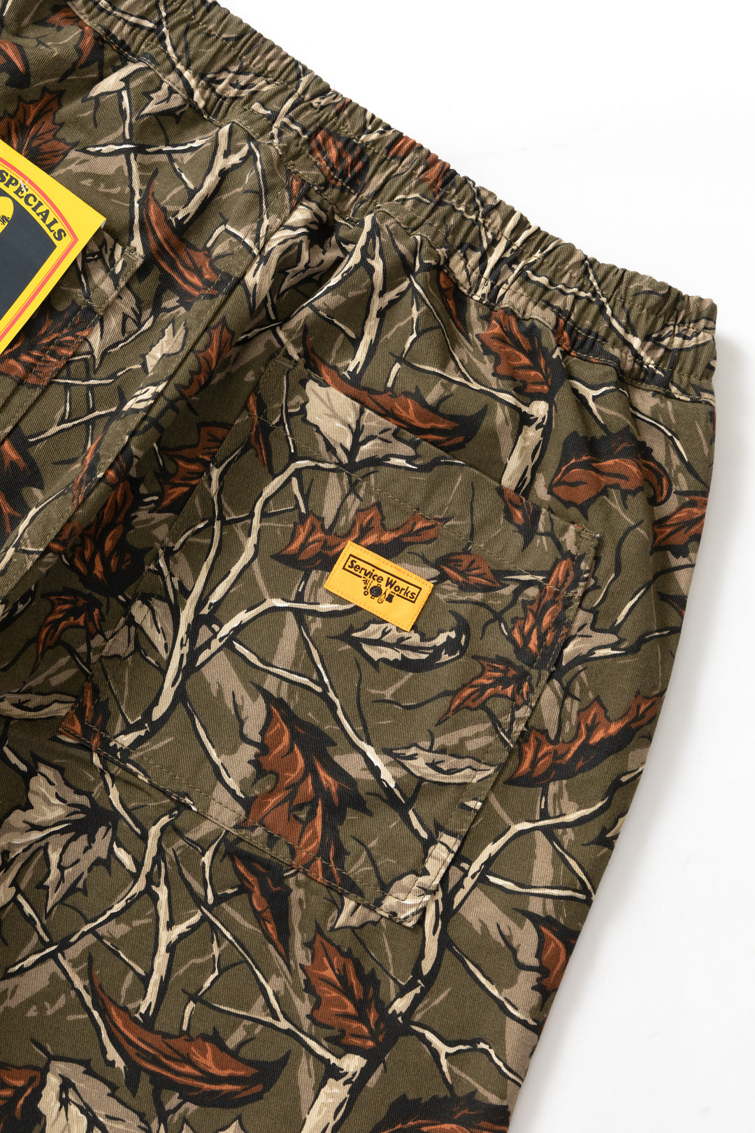 Patterned Chef Shorts - Real Tree