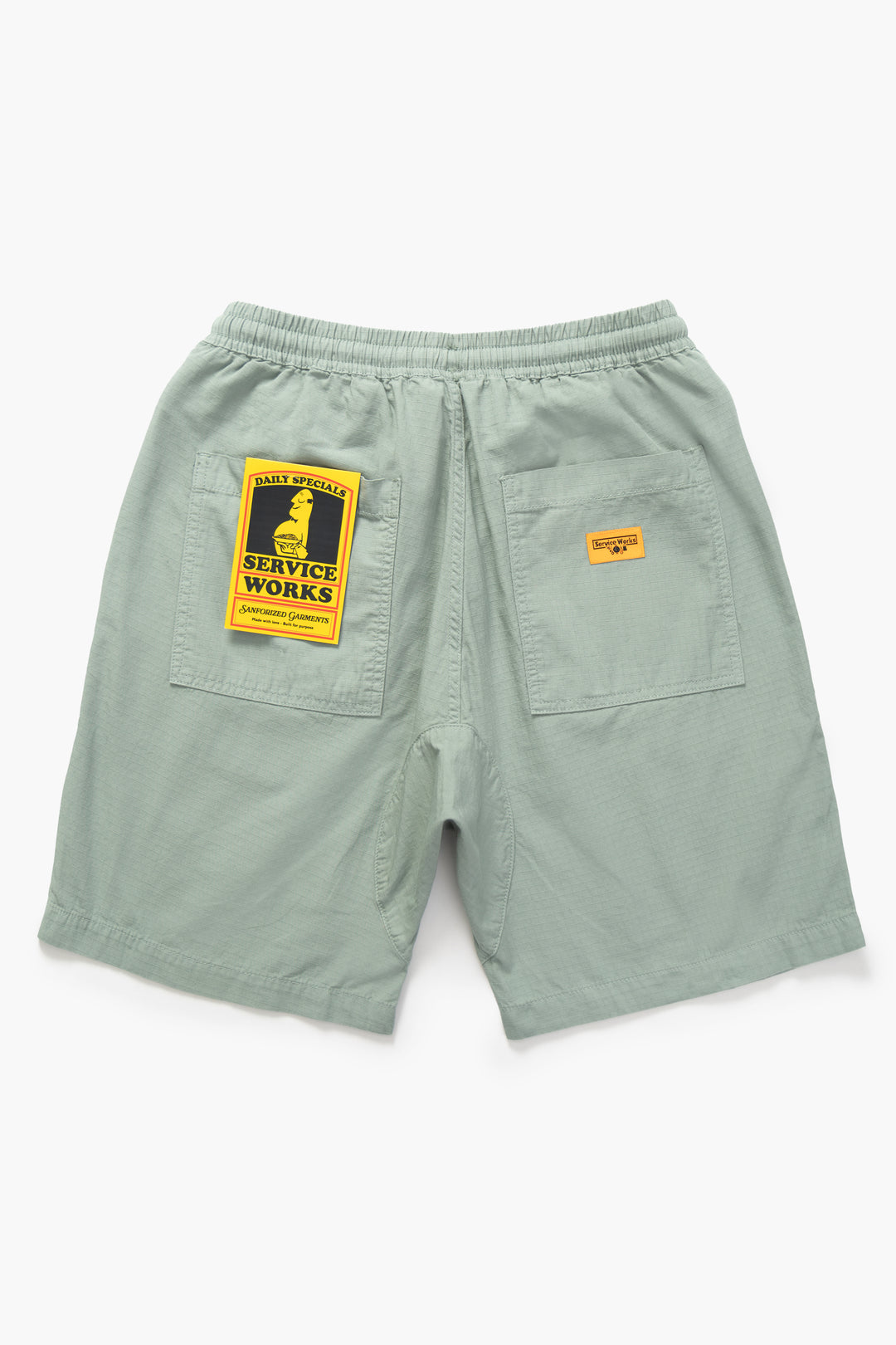 Ripstop Chef Shorts - Sage