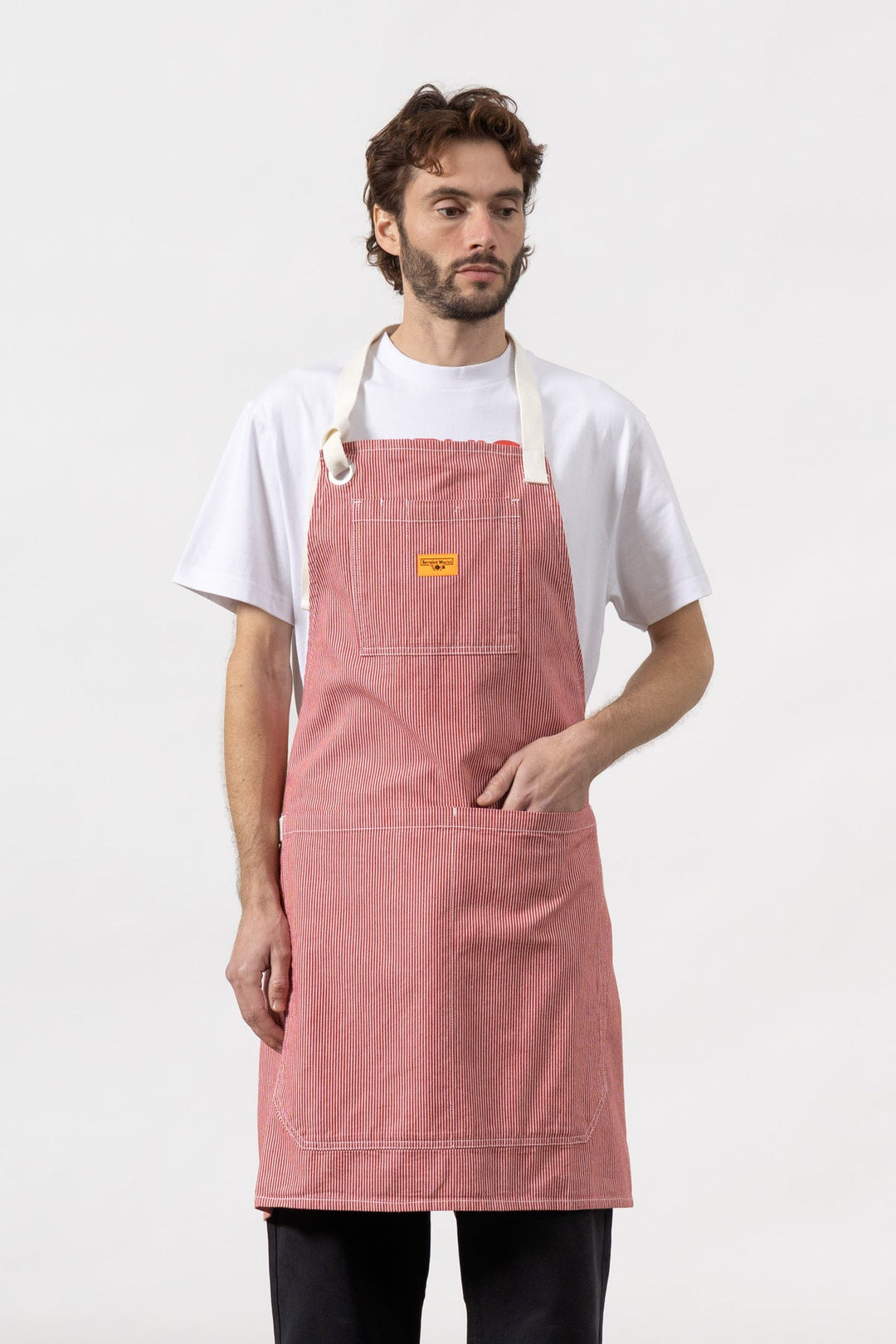 Canvas Apron - Red Hickory