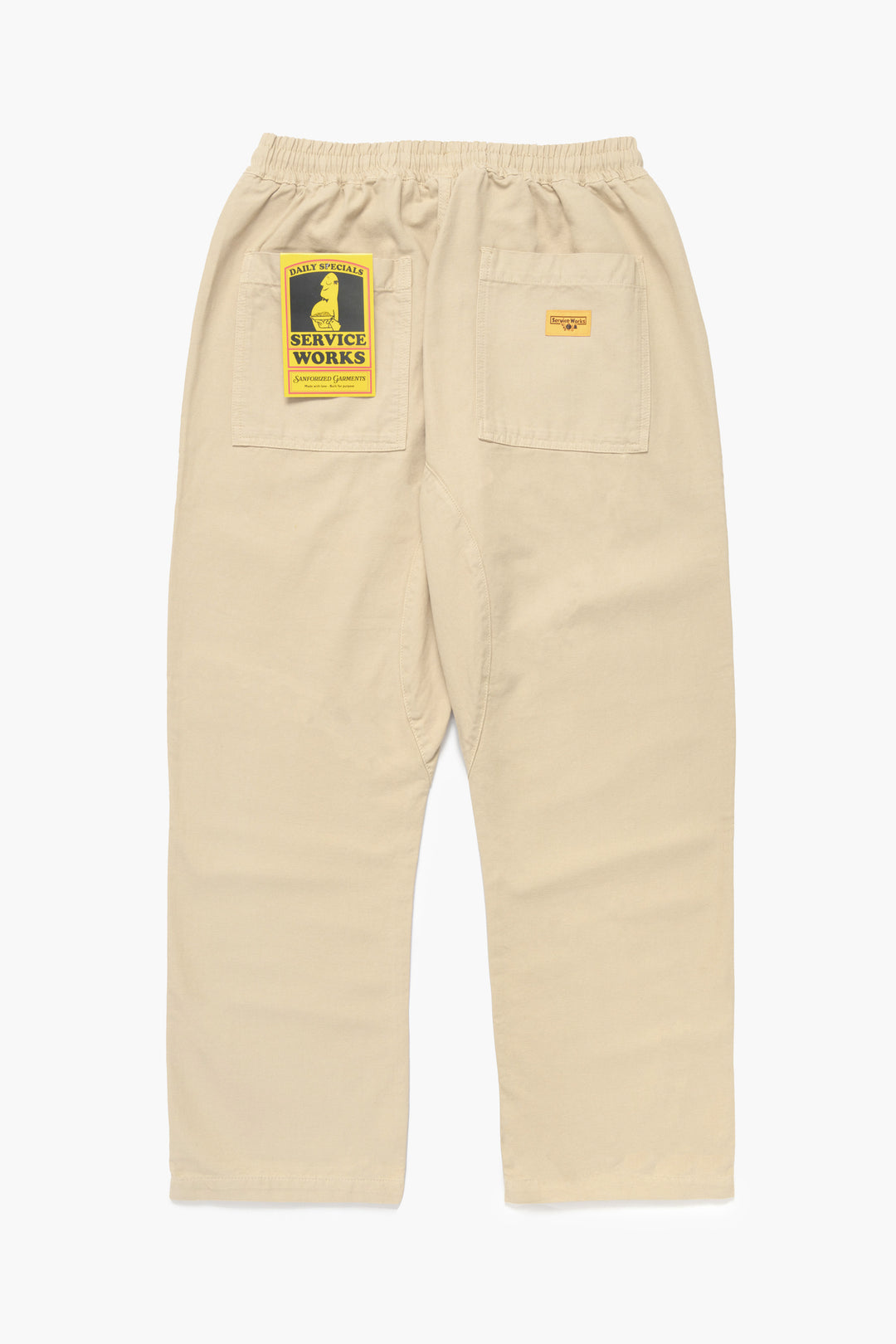 Classic Chef Pants - Pale Khaki