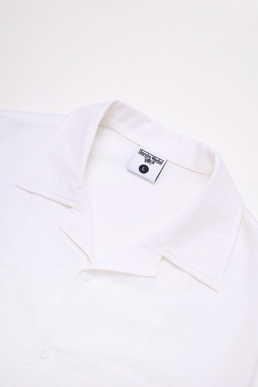 Linen Resort Shirt - White