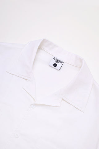 Linen Resort Shirt - White