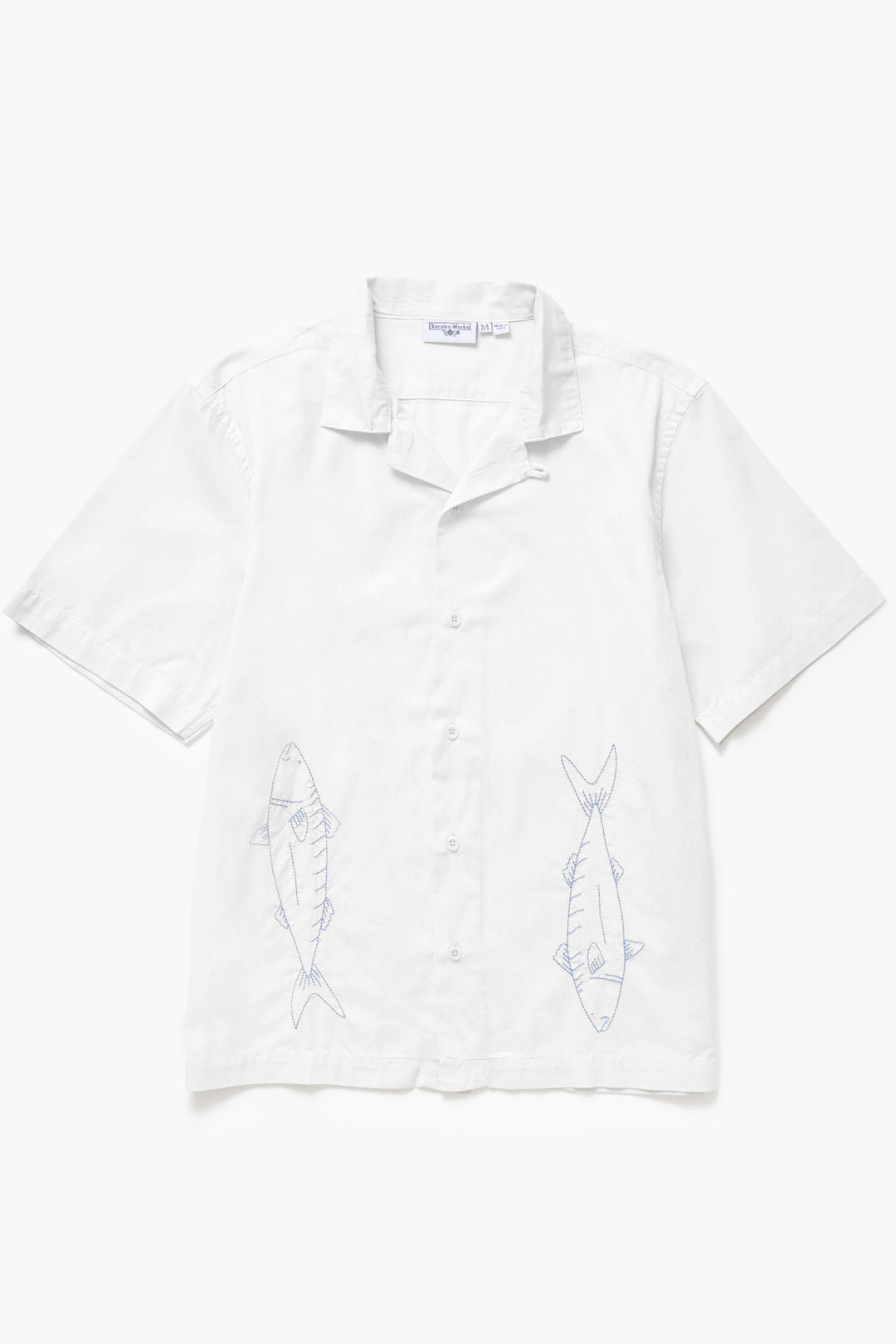 Mackerel Shirt - White