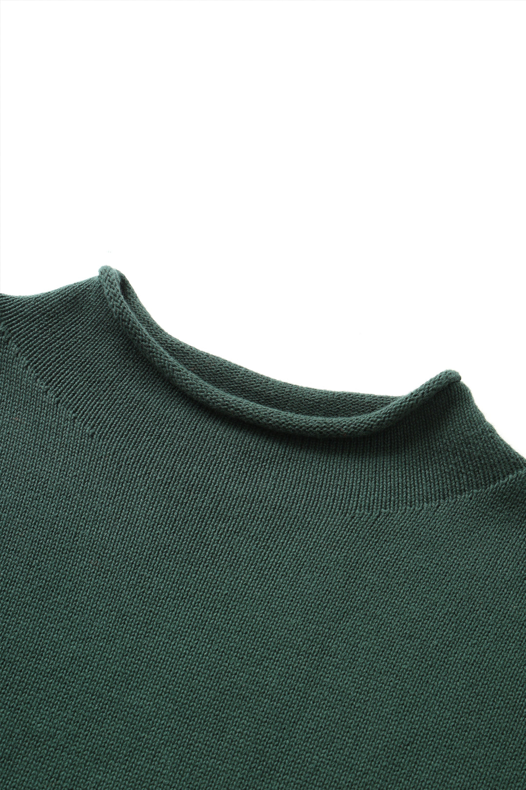 Mock Smock Sweater - Forest