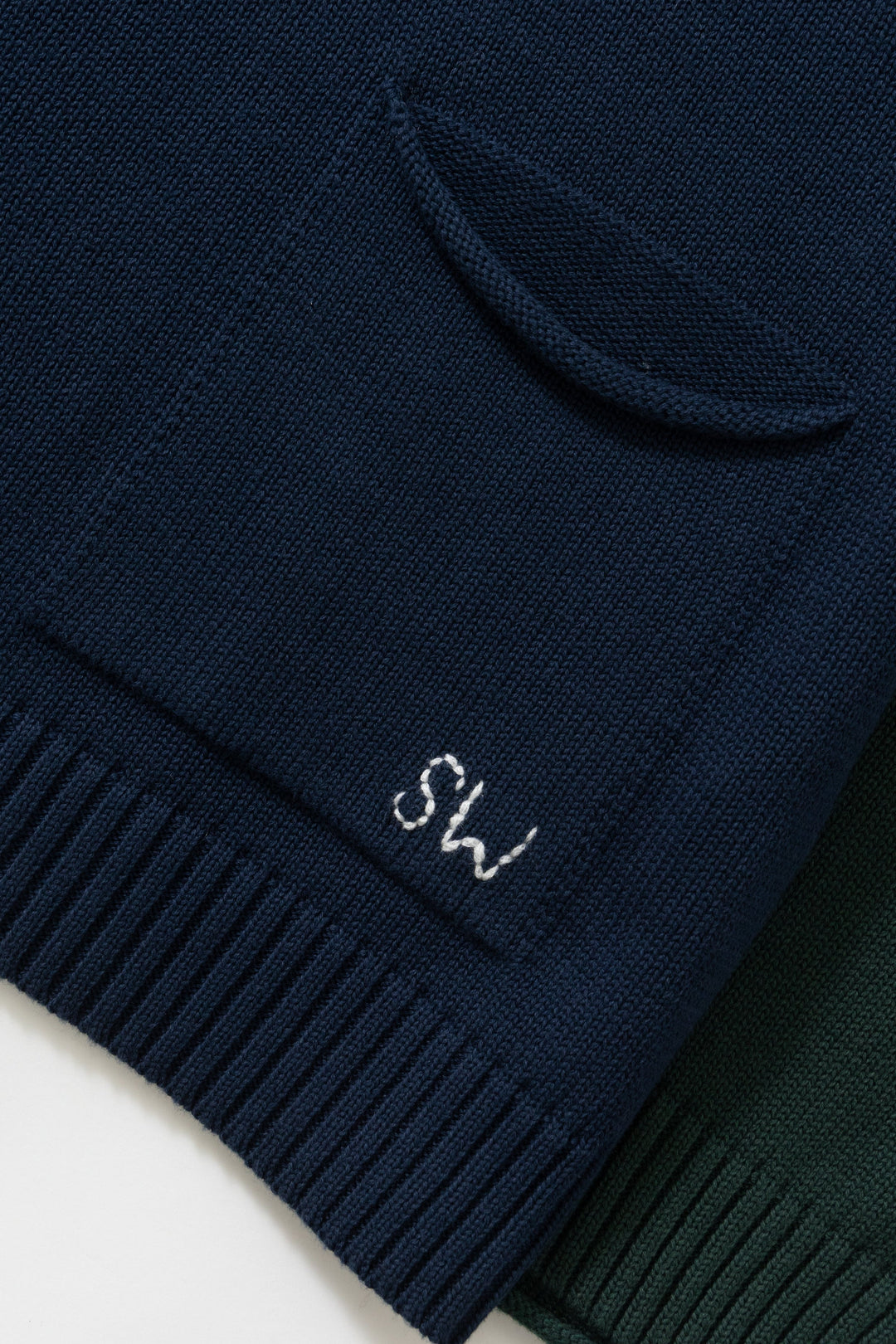 Mock Smock Sweater - Tricolour