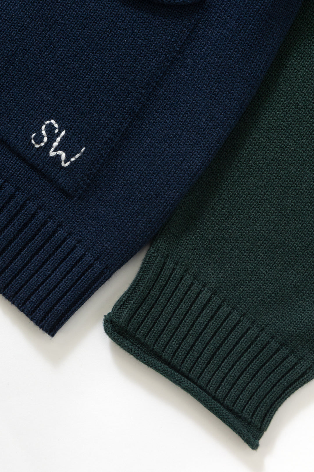 Mock Smock Sweater - Tricolour