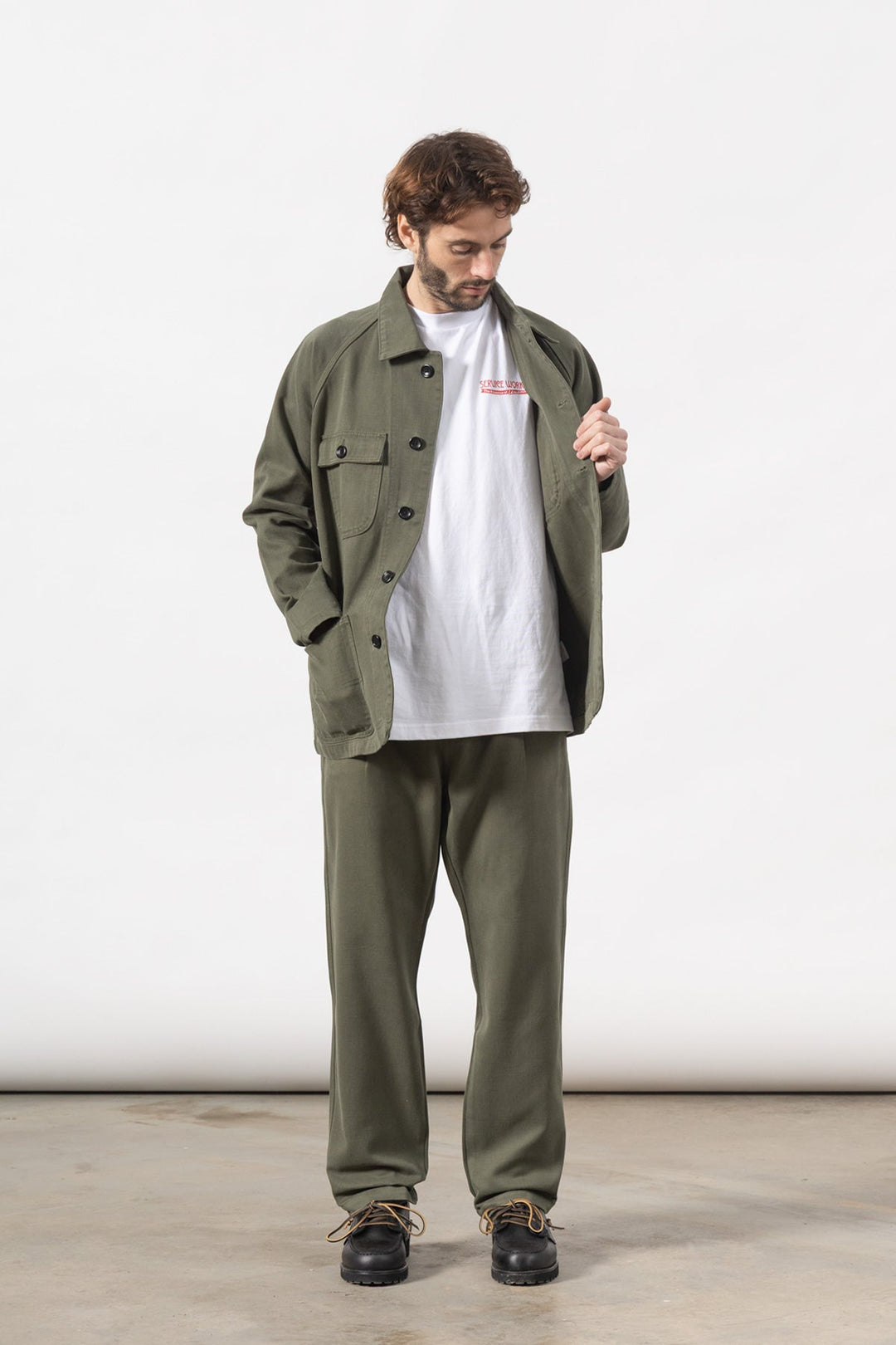 Moleskin Waiters Pant - Moss