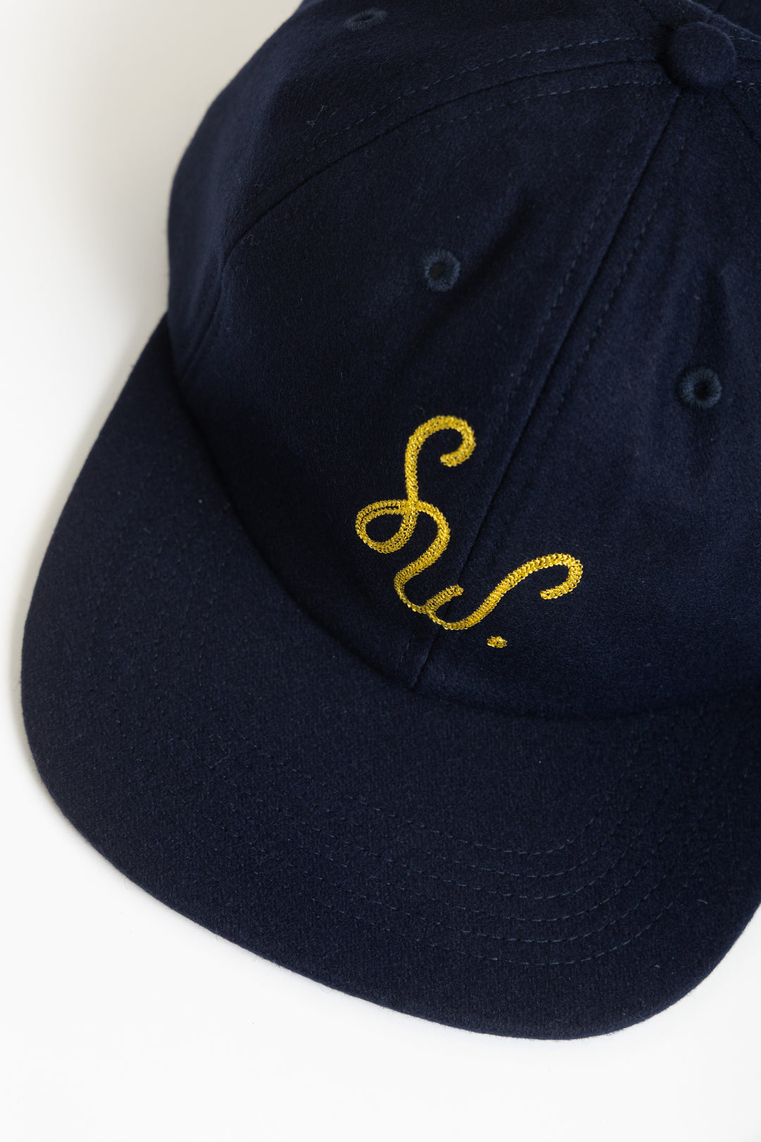 Monogram Cap - Navy