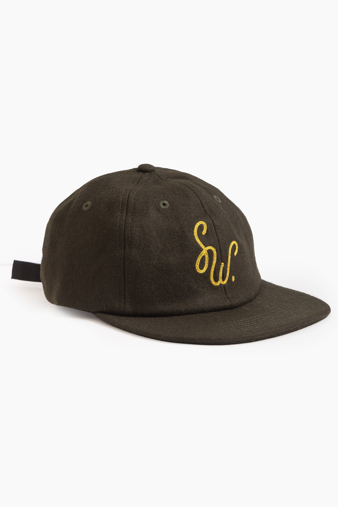 Monogram Cap - Dark Moss