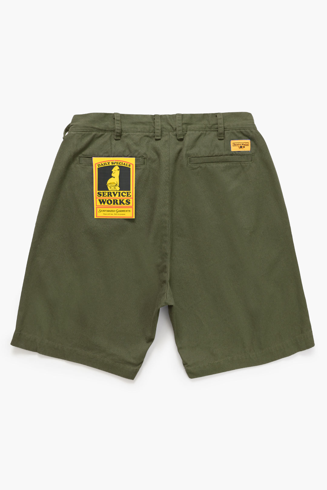 Drill Part Timer Shorts - Olive
