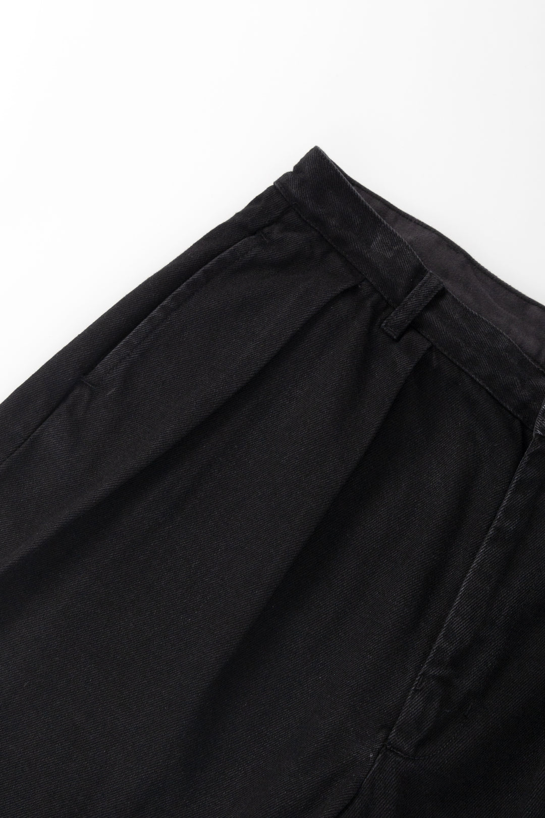 Denim Part Timer Shorts - Black
