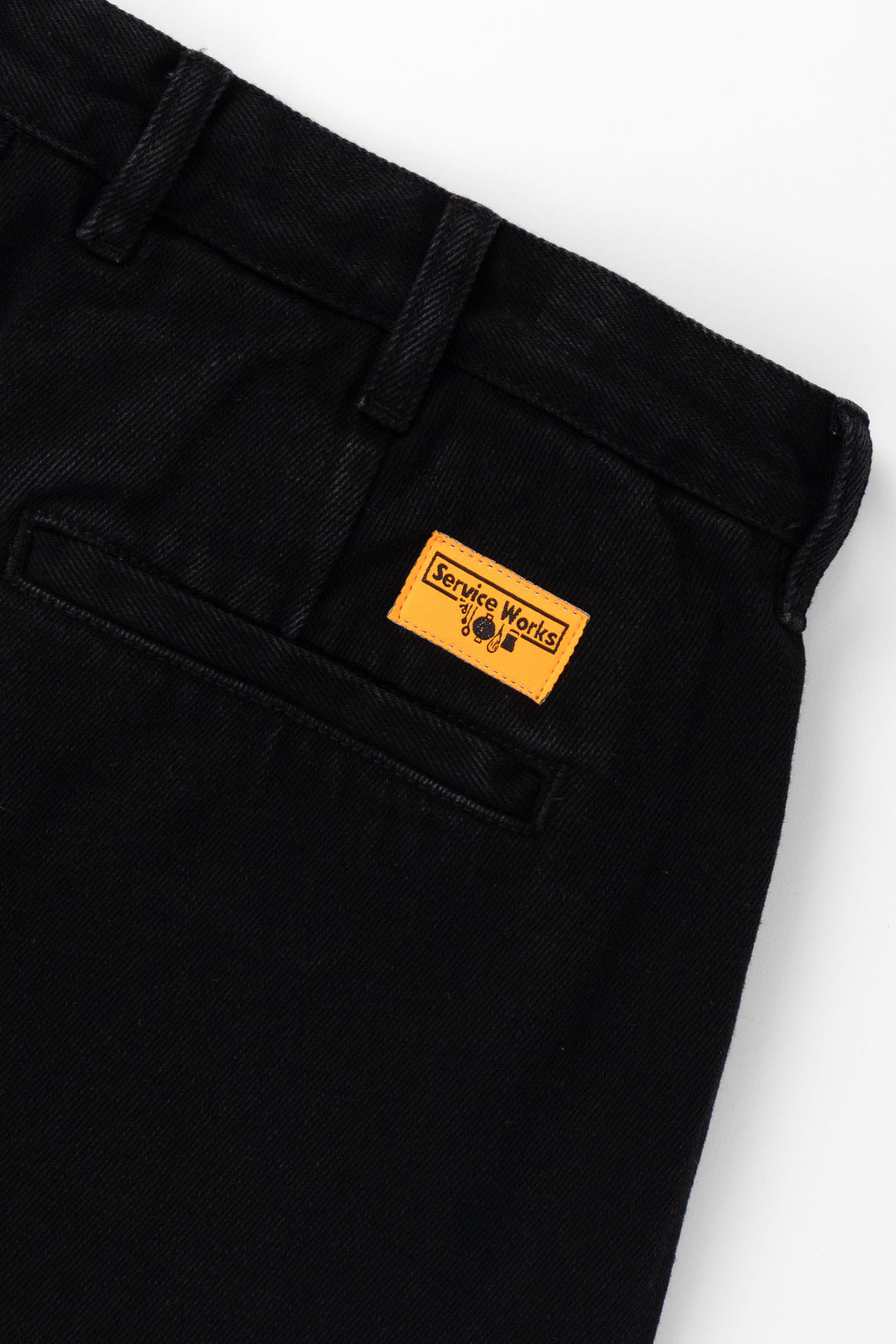 Denim Part Timer Shorts - Black