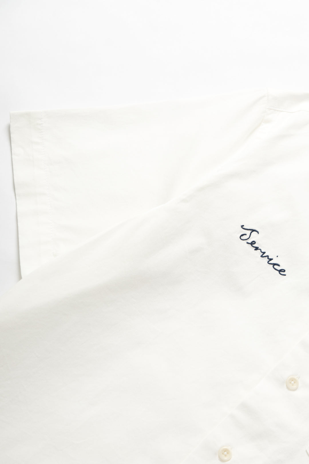 Light Twill Necessities Short Sleeve Shirt - Off White