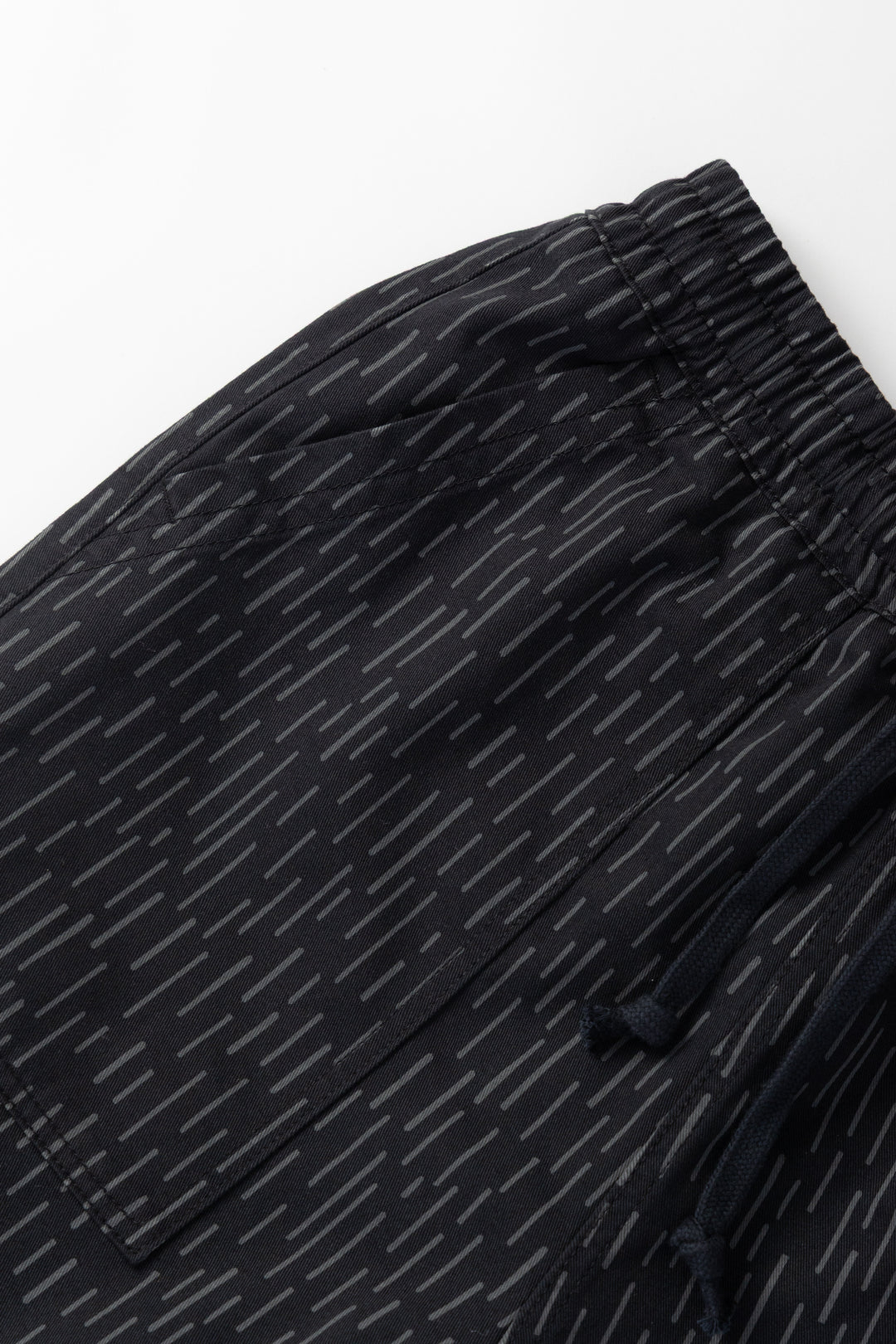 Patterned Chef Shorts - Raindrop Mono
