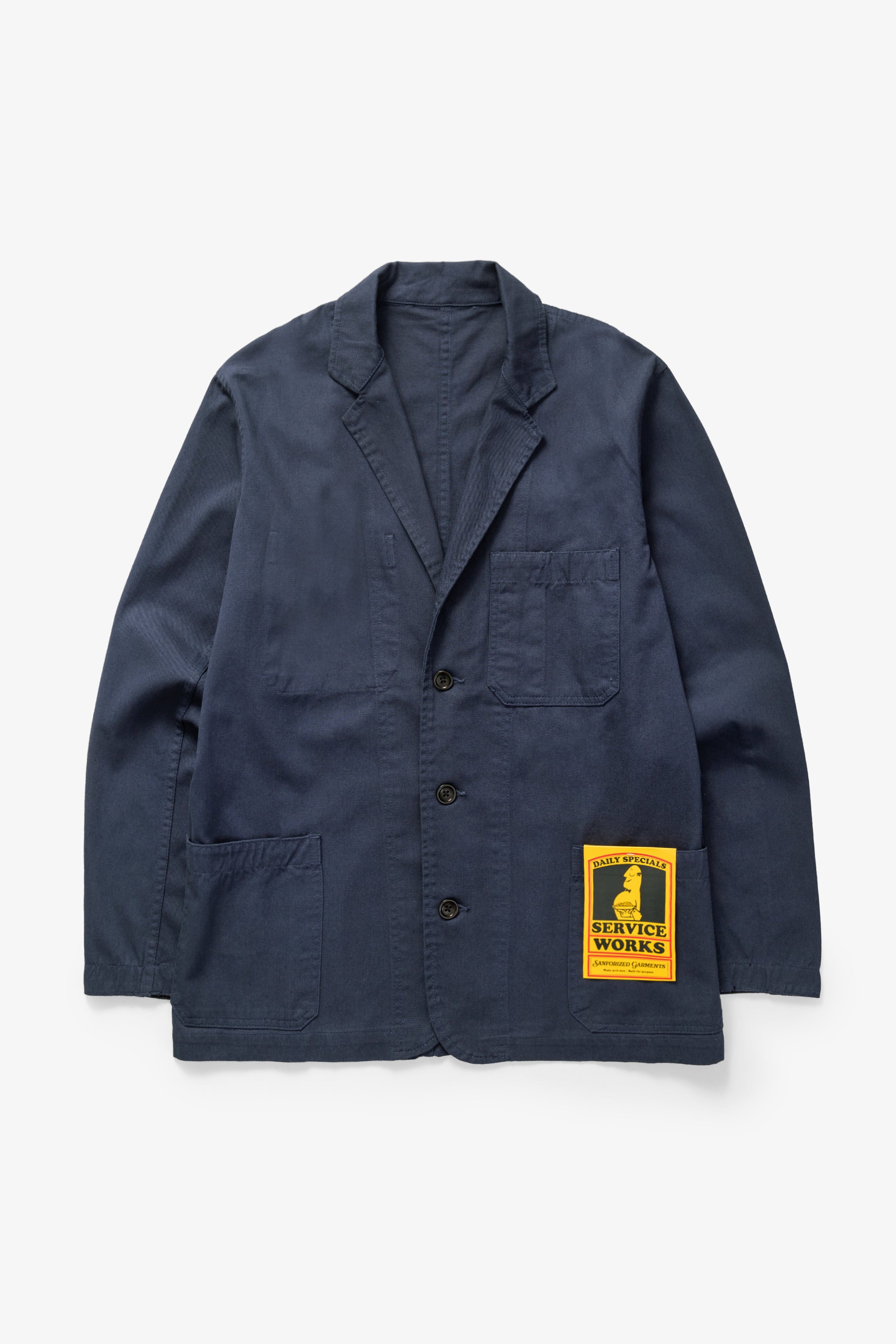 Drill Server Suit Jacket - Navy – Service Works London