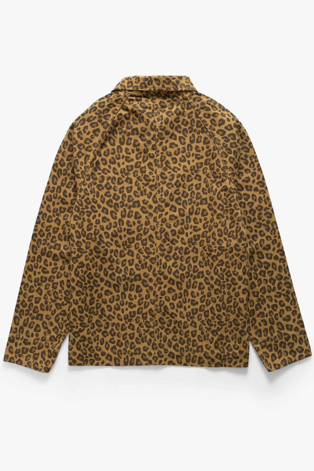 Patterned Front Of House Jacket - Brown Leopard