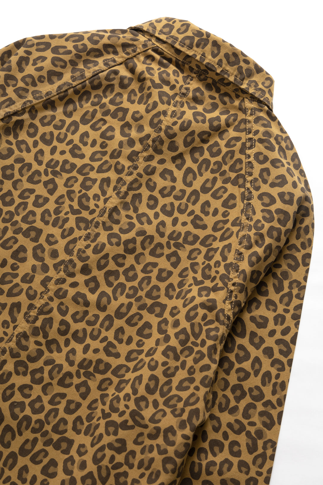 Patterned Front Of House Jacket - Brown Leopard