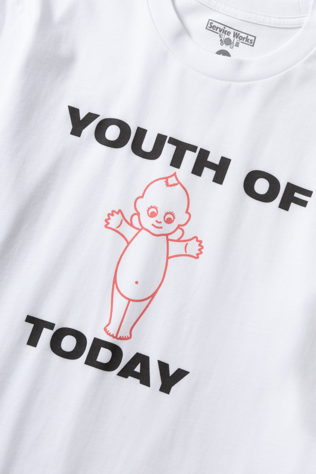 Kewpie Youth Tee - White