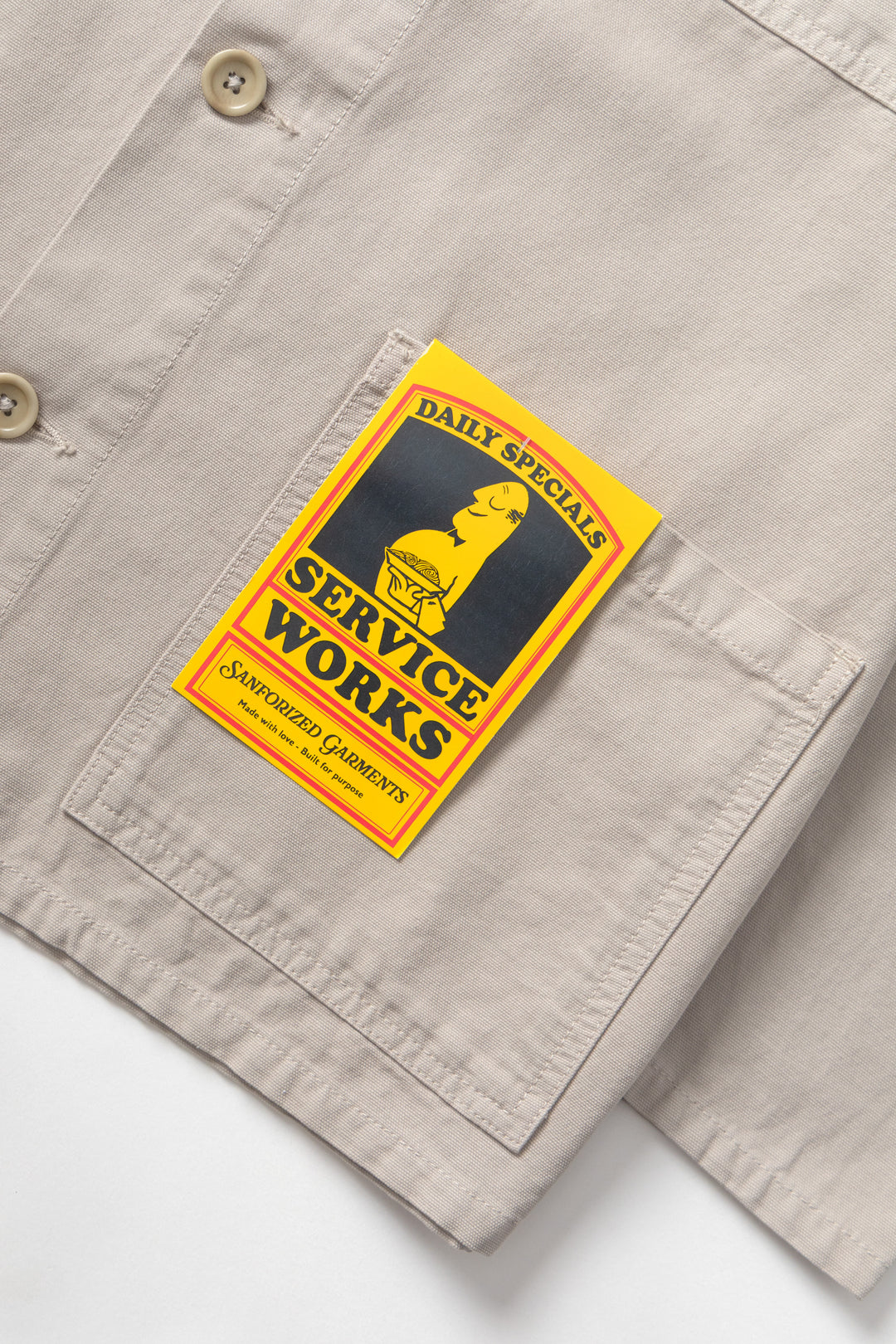 Classic Chore Shirt - Stone