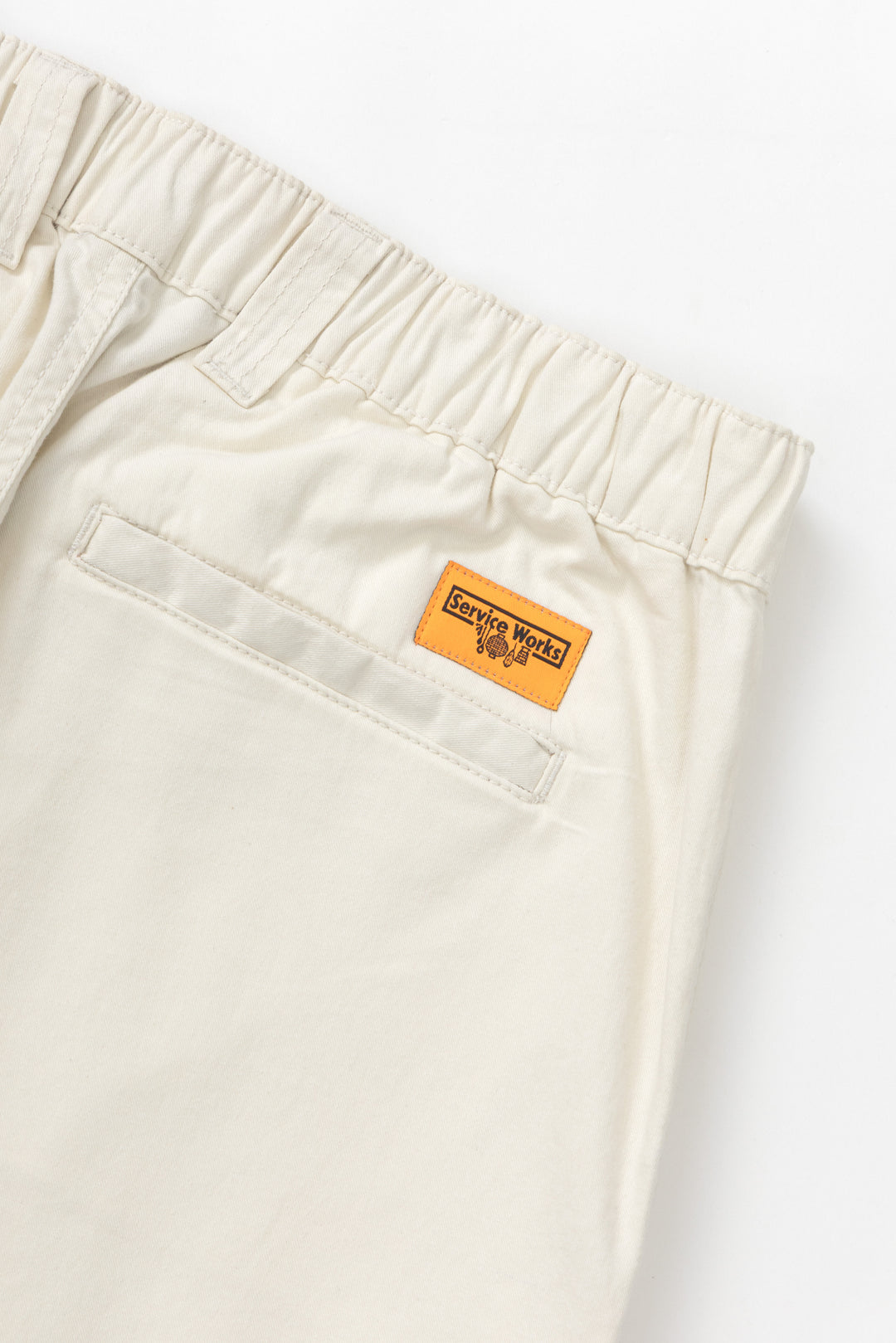 Twill Waiters Pant - Off-White