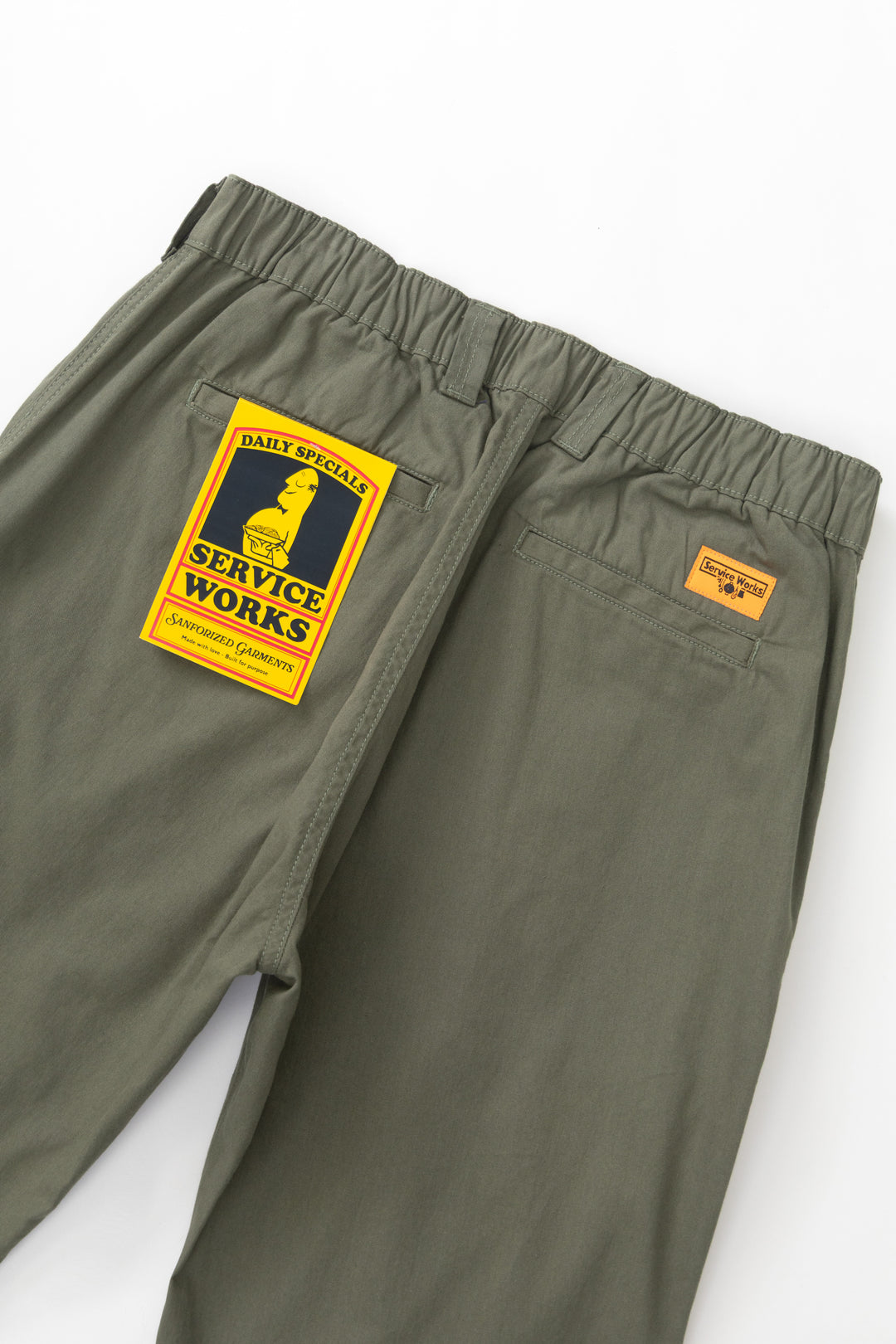 Twill Waiters Pant - Olive