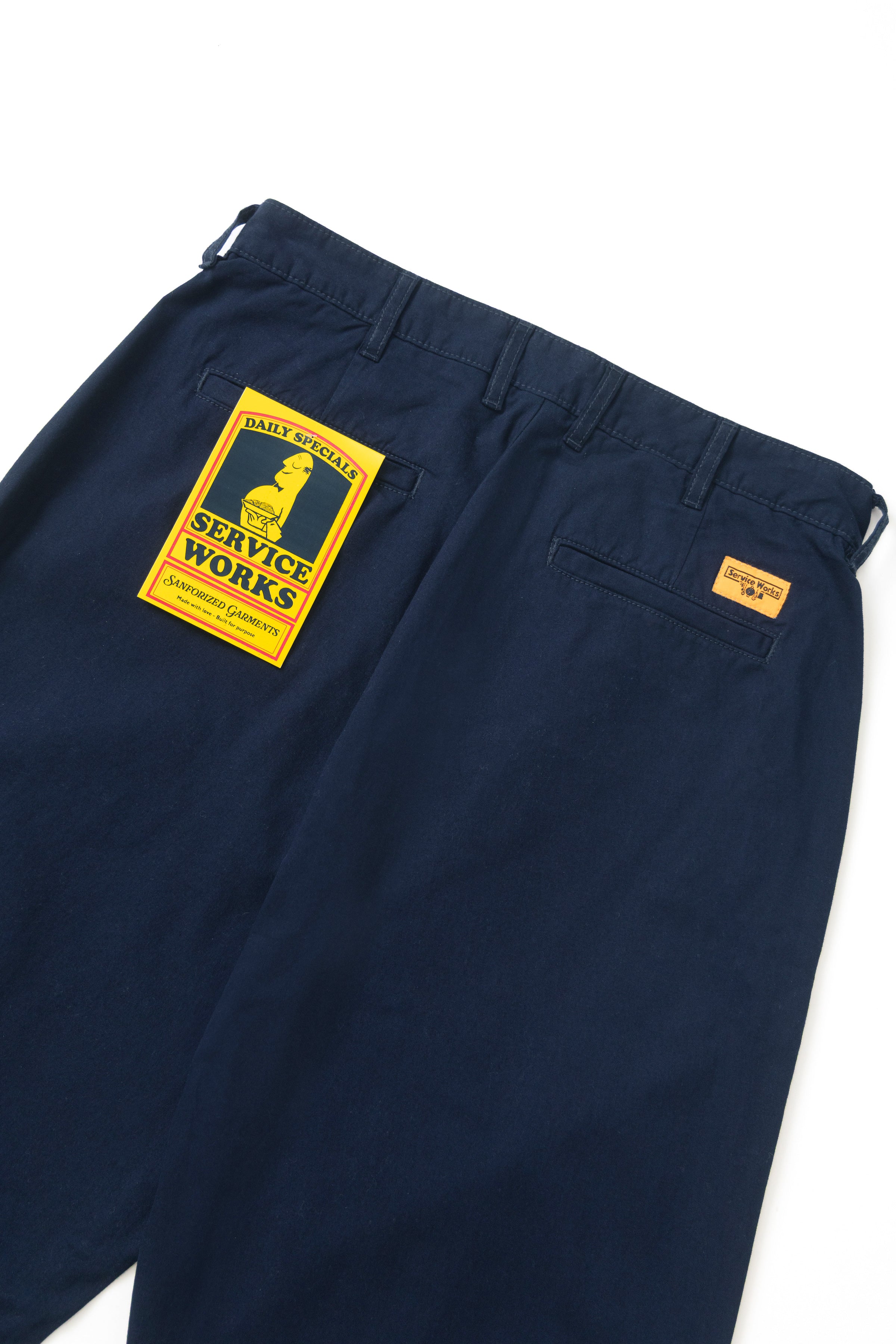 Service Works - Twill Part Timer Pant - Dark Navy – Service Works