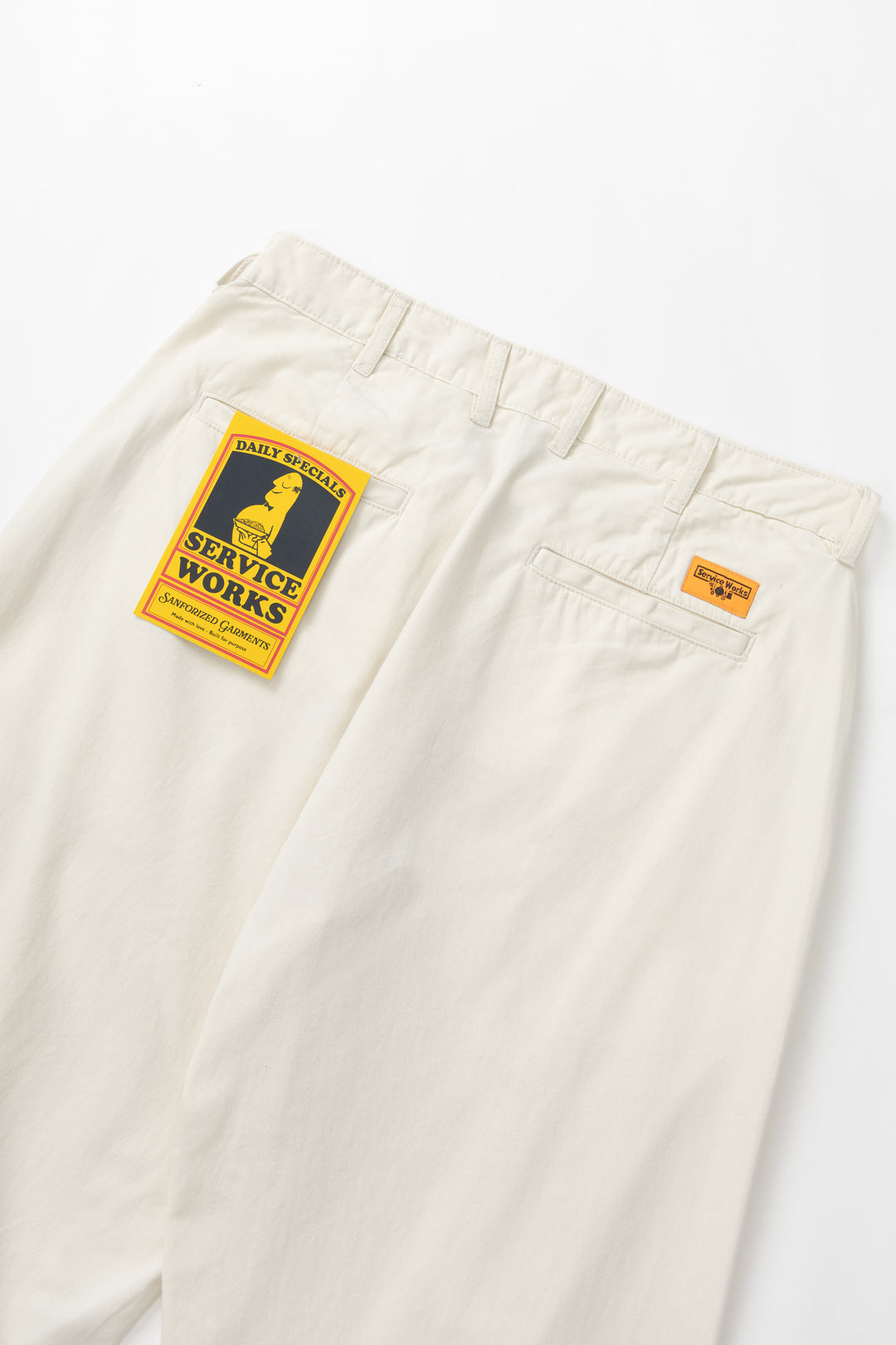 Twill Part Timer Pant - Off-White