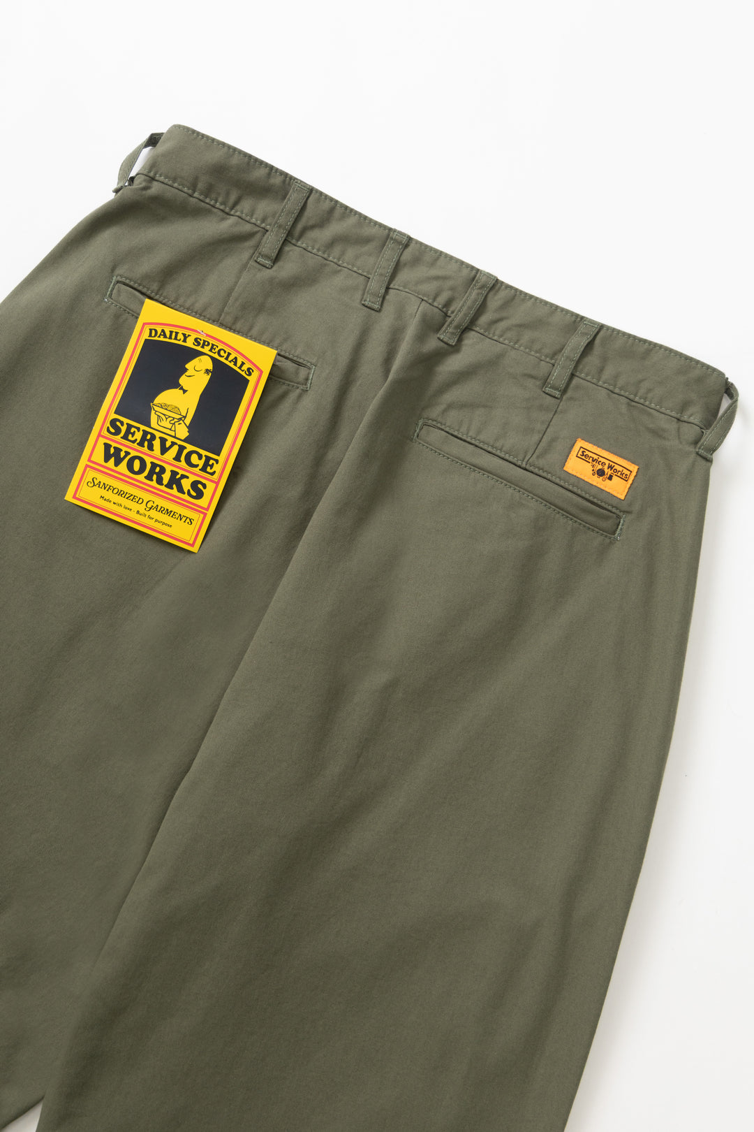 Twill Part Timer Pant - Olive