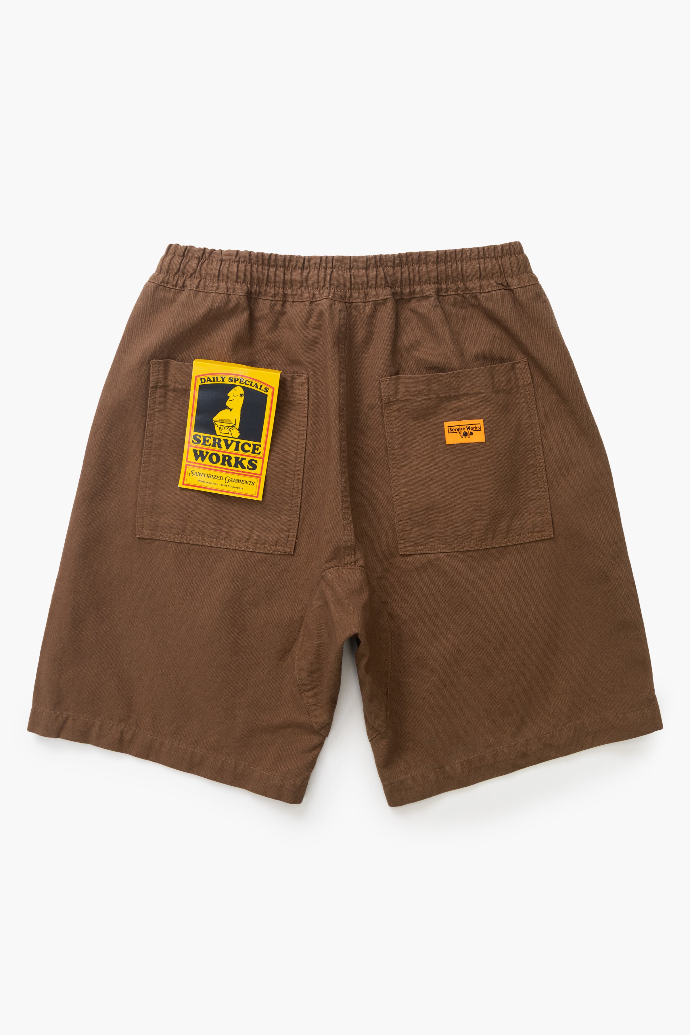 Service Works - Classic Chef Shorts - Bark – Service Works London