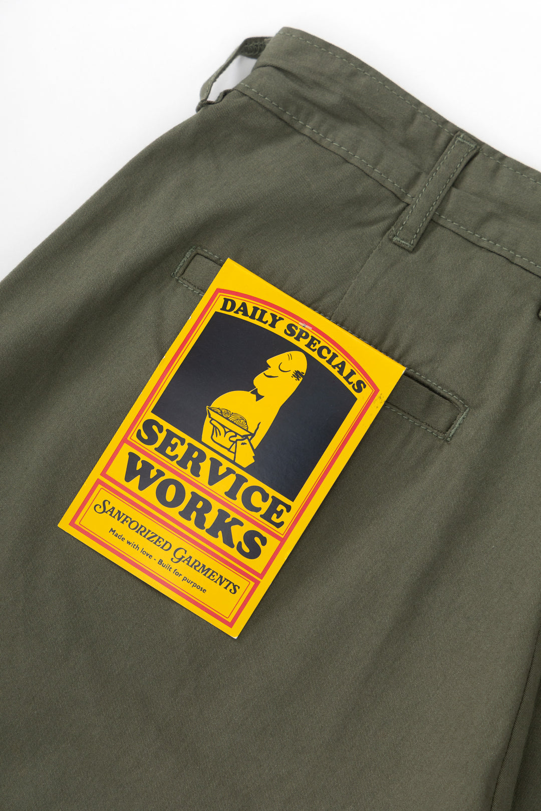 Twill Part Timer Shorts - Olive