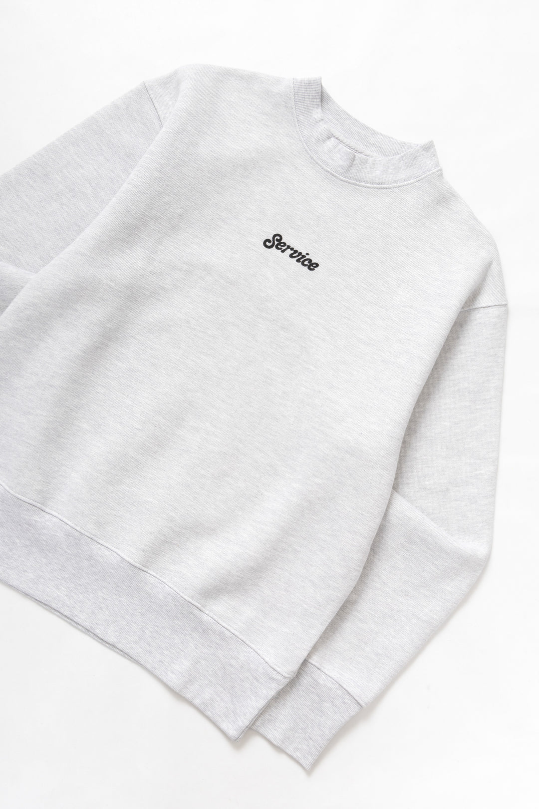 Service Logo Crewneck - Ash