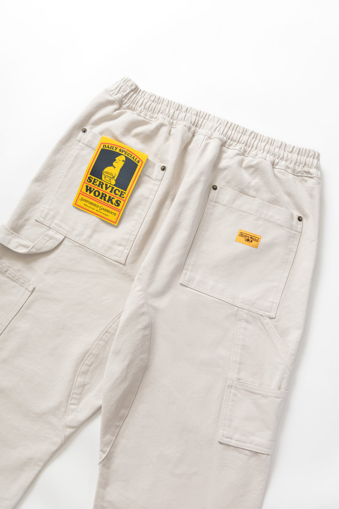 Utility Chef Pants - Bone