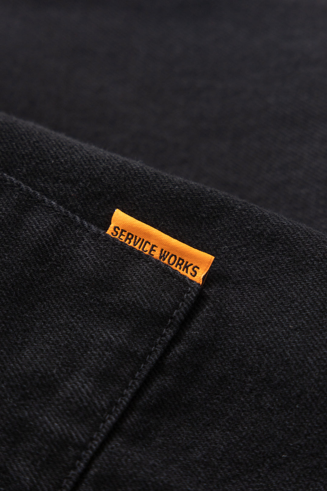 Denim Script Popover - Dark Wash