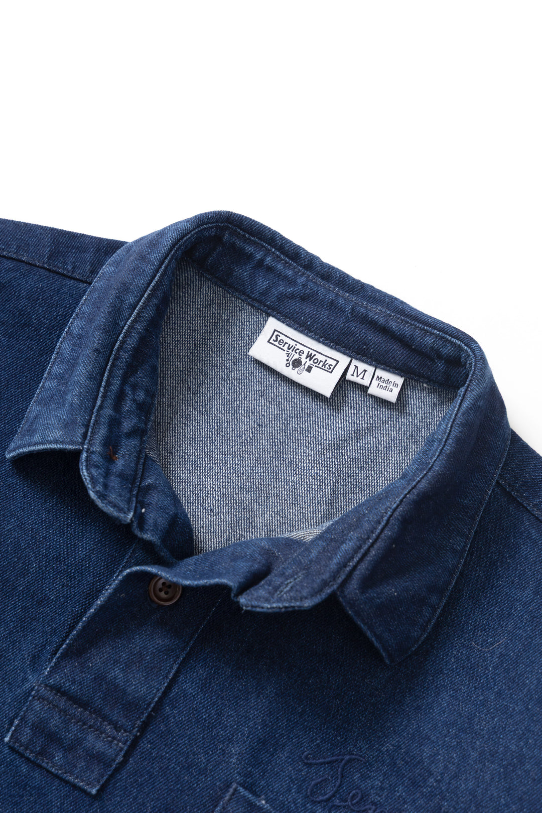 Denim Script Popover - One Wash