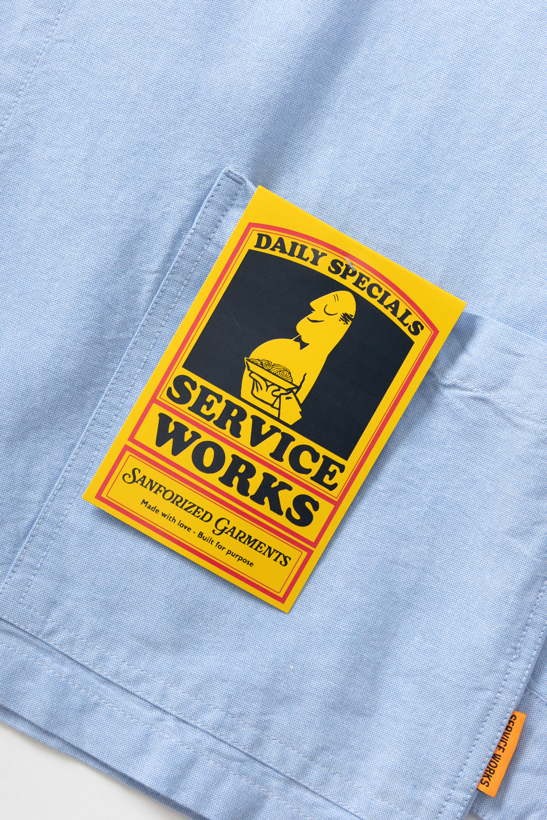 Waiter Shirt - Oxford Blue