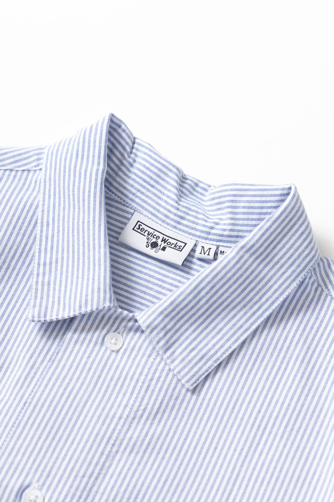 Waiter Shirt - Oxford Blue Stripe