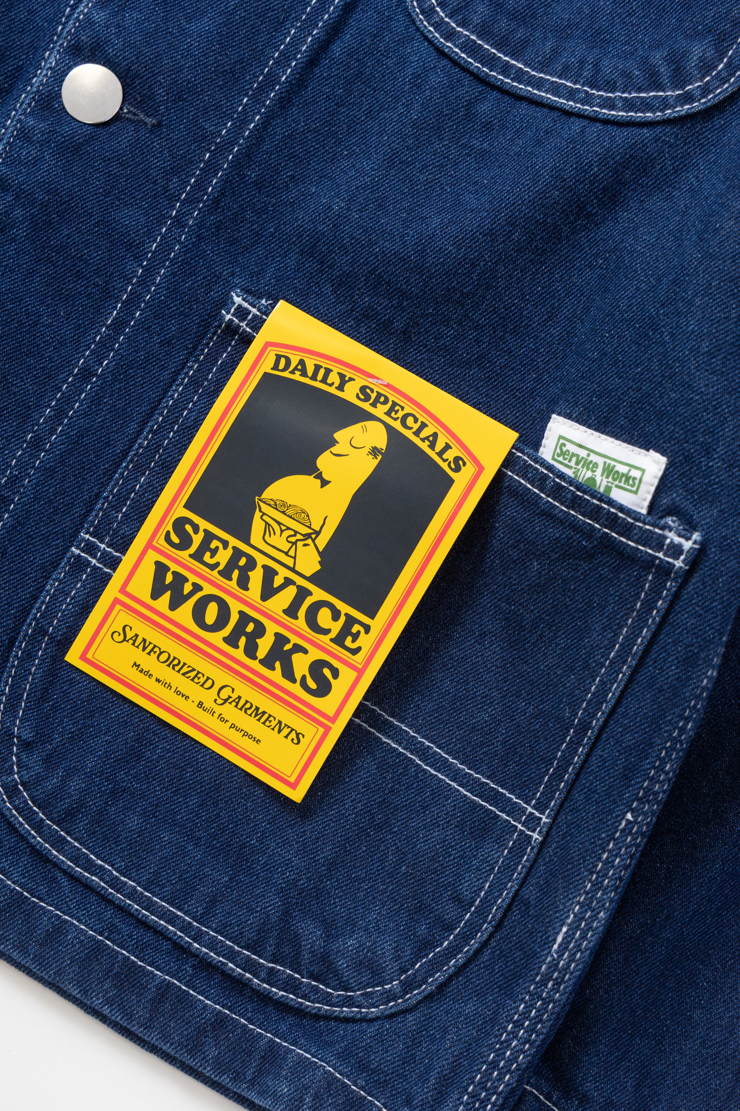 Denim Coverall 2.0 - One Wash – Service Works London