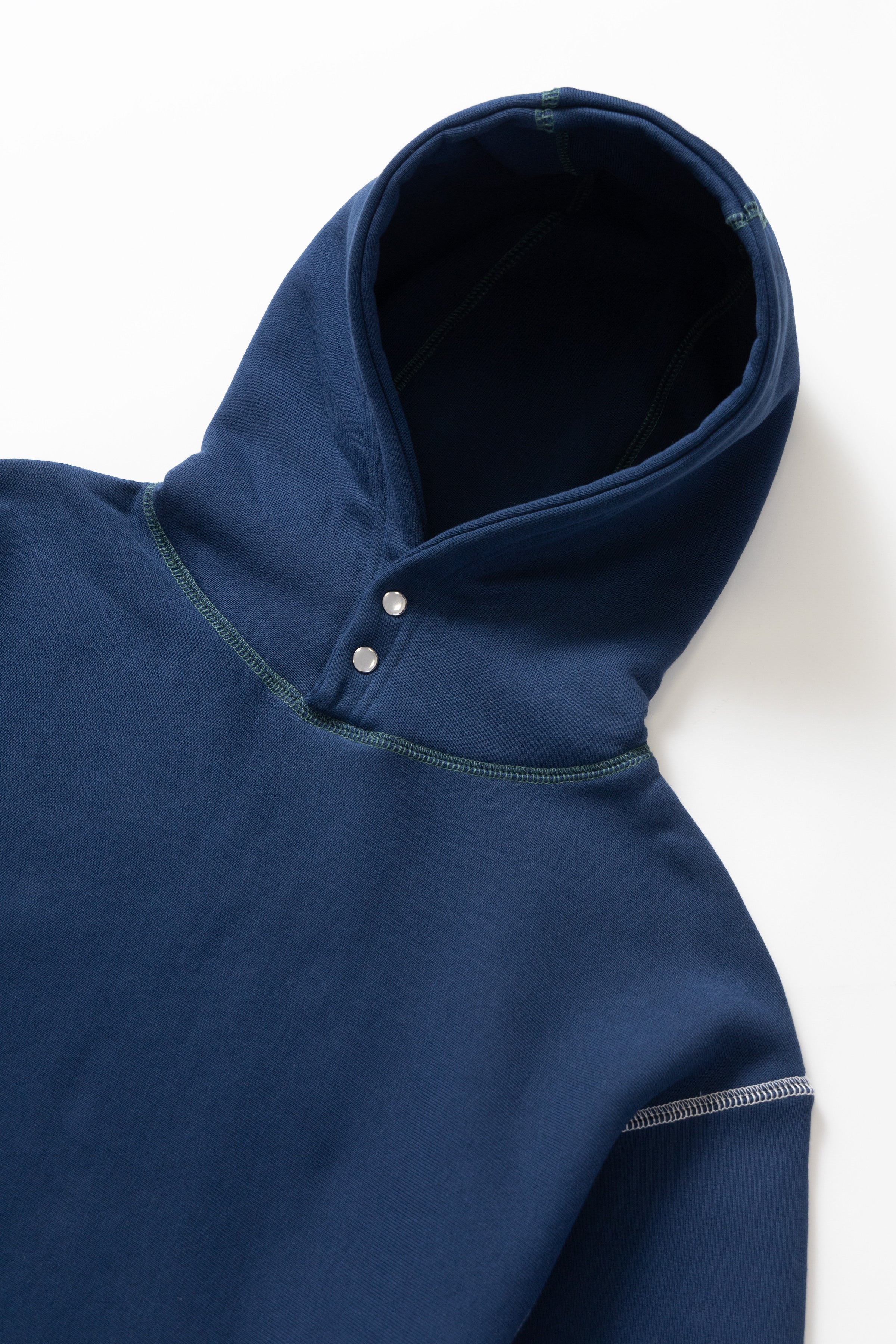 Service Works - Contrast Stitch Hoodie - Navy – Service Works London