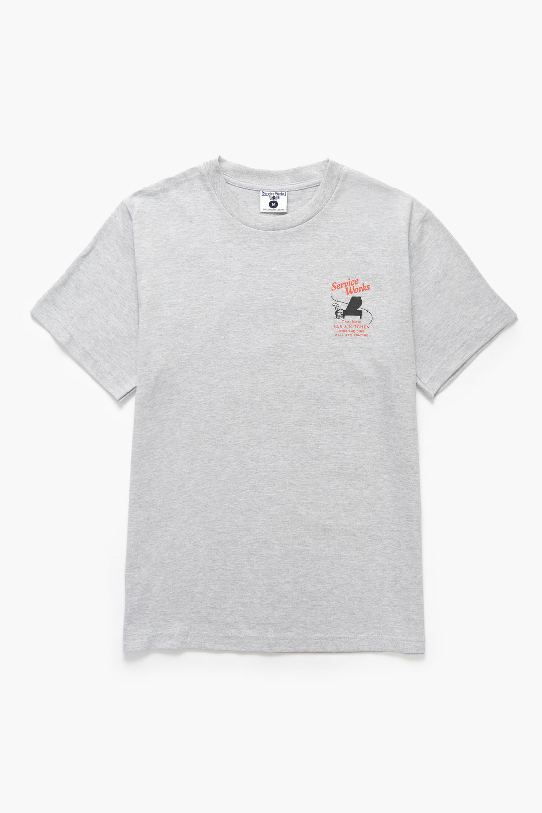Bar & Kitchen Tee - Heather Grey