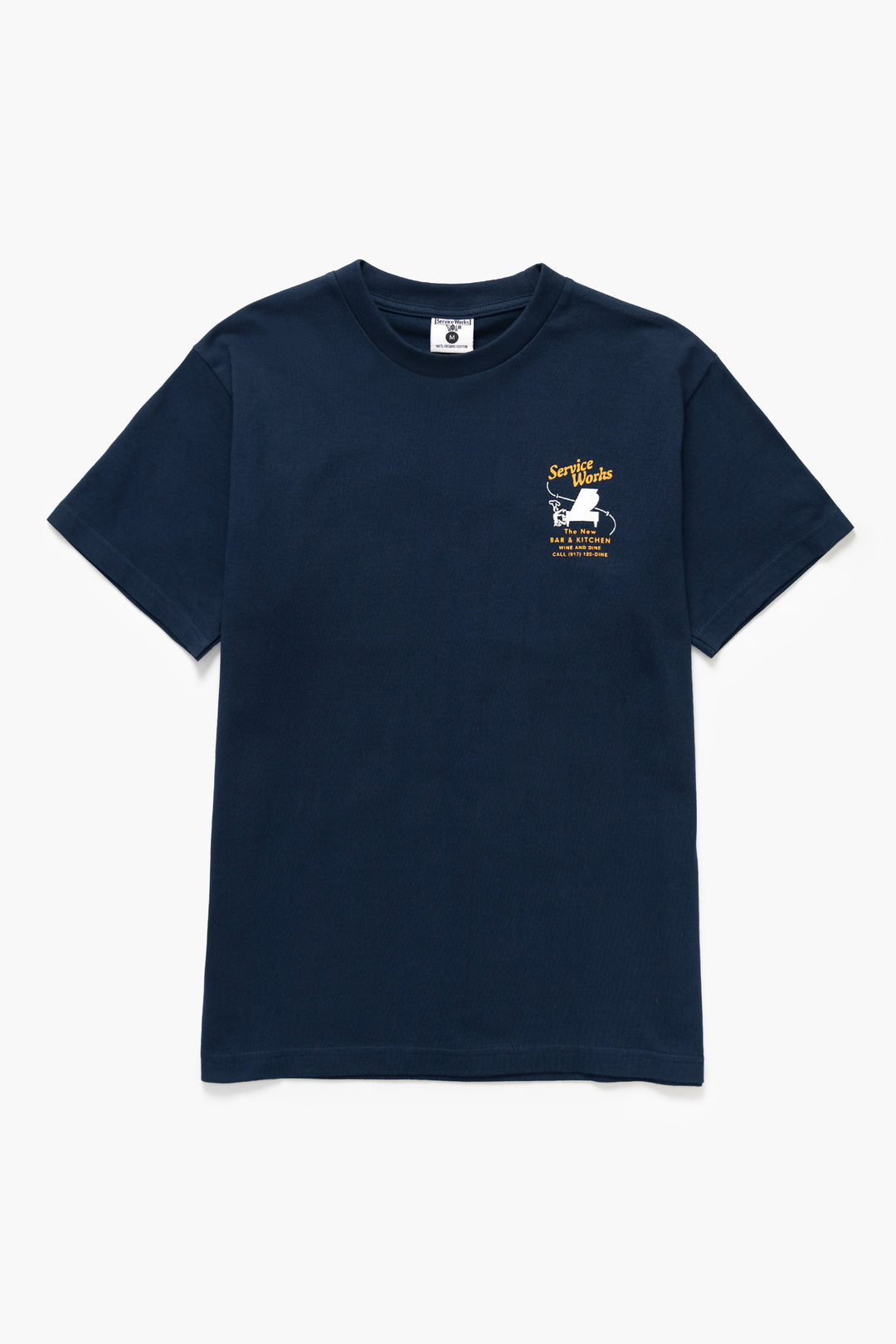 Bar & Kitchen Tee - Navy