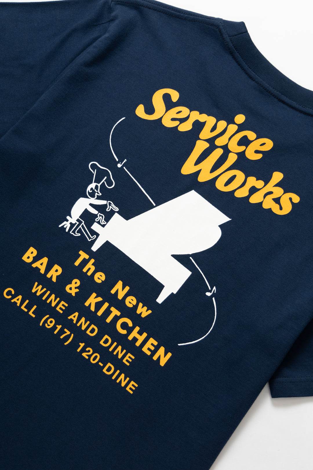 Bar & Kitchen Tee - Navy